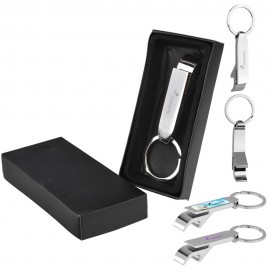 Lorenzo Bottle Opener w/Key Ring (Direct Import - 10-12 Weeks Ocean) with Logo