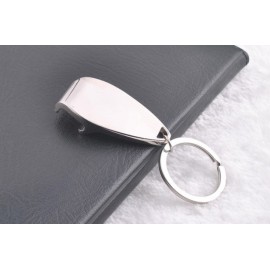 Hook Shaped Opener Key Chain with Logo  Hook Shaped Opener Key Chain with Logo