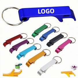Logo Branded Multi Function Bottle Opener Keychain