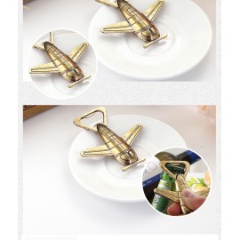 Battleplane Shaped Bottle Opener with Logo  Battleplane Shaped Bottle Opener with Logo