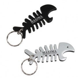 Custom Fish Bottle Opener K/c