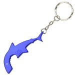 Personalized Shark Style Bottle Opener Keychain