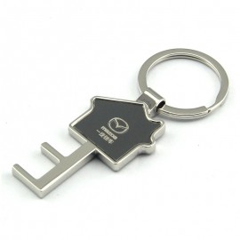 House Top Phone Stand Opener Keychain with Logo  House Top Phone Stand Opener Keychain with Logo