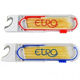 Toothpick Dispenser & Bottle Opener with Logo