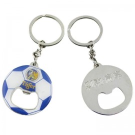 Round Circle Opener Keychain with Logo