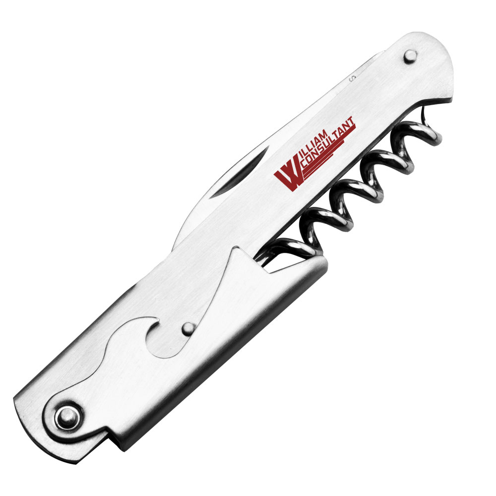 Stainless Steel Wine Bottle Openers with Logo