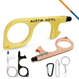 Promotional Mini 3in1 Non Touch Keychain