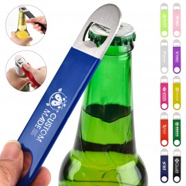 Multi-Color Stainless Steel Beer Bottle Opener with Logo