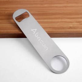 Personalized Atlantis Large Bottle Opener (Silver)
