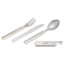 Custom 3 Piece Metal Cutlery To Go