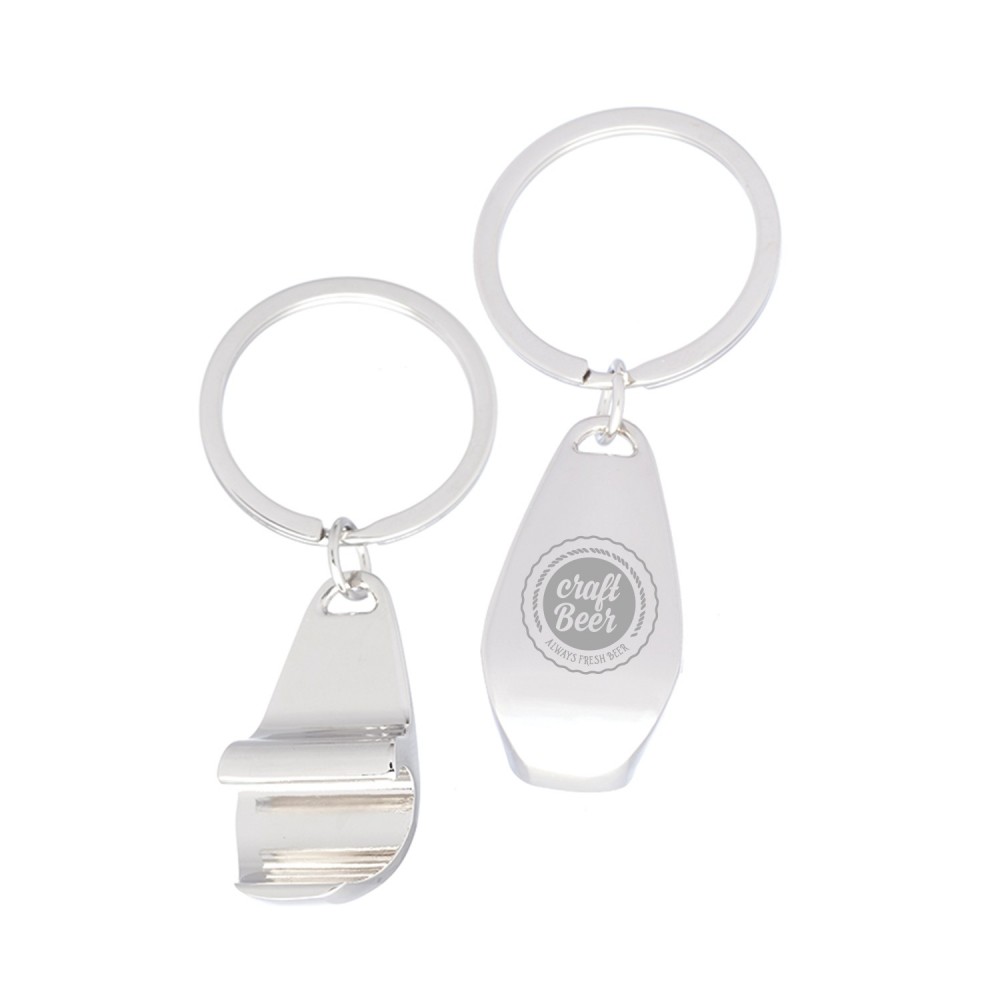 Surfs Up Metal Keychain Bottle Openers (Laser Engraved) Logo Branded Surfs Up Metal Keychain Bottle Openers (Laser Engraved) Logo Branded