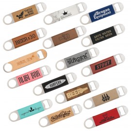 Promotional Leatherette Bottle Opener