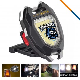 Roun COB Flashlight with Logo