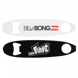Logo Branded Surfboard Style Stainless Steel Opener