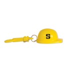 Construction Hat Bottle Opener w/ Belt Clip Custom Imprinted