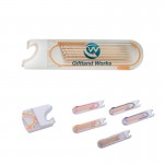 Personalized Toothpick Dispenser with Bottle Opener