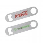 Mini Paddle Style Stainless Steel Bottle Opener with Logo