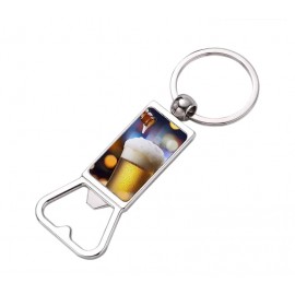 Custom Slim Metal Bottle Opener Keychain  Custom Slim Metal Bottle Opener Keychain