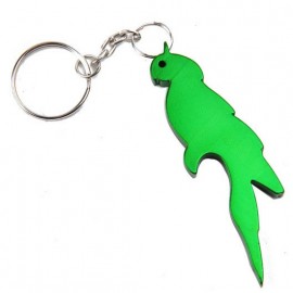 Parrot Bottle Opener Keychain with Logo