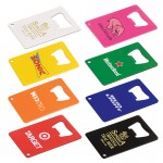 Credit Card Powder Coated Bottle Opener with Logo