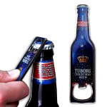 Custom Printed Custom Bottle Opener w/ Bottle Shape