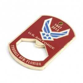 Logo Branded Soft Enamel Bottle Openers .79" x 1.5"