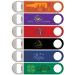 Color Wrapped Classic Paddle Bottle Opener with Logo