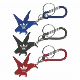 Eagle Shape Bottle Opener with Key Chain & Carabiner with Logo  Eagle Shape Bottle Opener with Key Chain & Carabiner with Logo