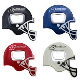 Helmet Bottle Opener with Logo