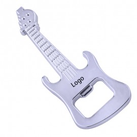 Personalized 2 in 1 Metal Guitar Keychain and Bottle Opener