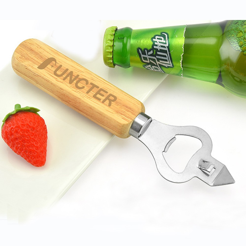 Logo Branded 2 in 1 Stainless Steel Bottle Opener Can Opener Logo Branded 2 in 1 Stainless Steel Bottle Opener Can Opener