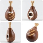 Wooden Drumstick Bottle Opener Magnet with Logo