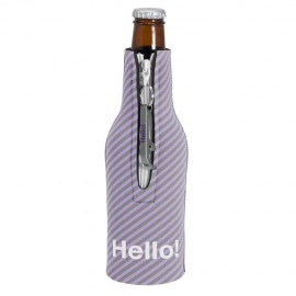 Bottle Suit 4CP w/Imprinted Bottle Opener with Logo