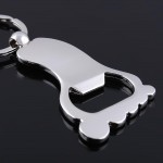 Foot Shaped Opener Key Chain with Logo