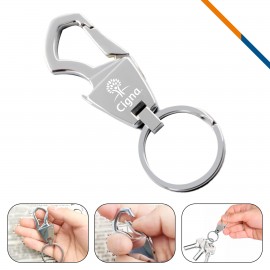 Promotional Leshop 2in1 Metal Keychain