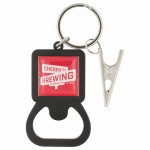 Bottle Opener w/Roach Clip Logo Branded