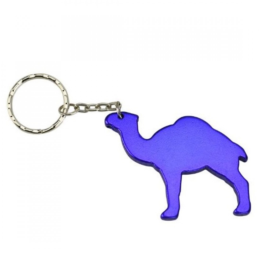 Camel Bottle Opener Keychain with Logo