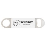 Custom White Silicone & Stainless Steel Bottle Openers