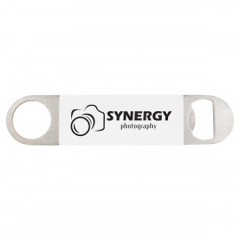 Custom White Silicone & Stainless Steel Bottle Openers