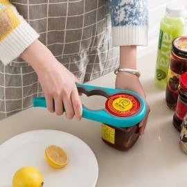 Multi functional four in one size bottle cap opener for household kitchens, non slip bottle opener with Logo