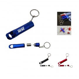 LED Aluminum Alloy Mini Bottle Opener with Logo