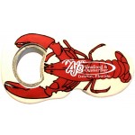 Jumbo Size Lobster Shape Magnetic Bottle Opener with Logo