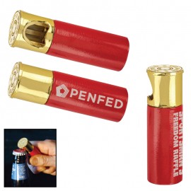 12 Gauge Shotgun Shell Bottle Opener with Logo  12 Gauge Shotgun Shell Bottle Opener with Logo