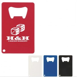 Personalized Credit Card Shaped Bottle Opener  Personalized Credit Card Shaped Bottle Opener