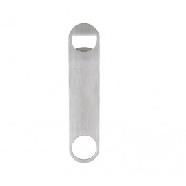 Oblong Metal Bottle Opener with Logo  Oblong Metal Bottle Opener with Logo