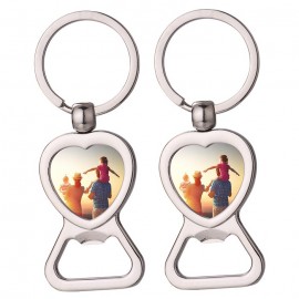 Bottle Opener Photo Frame Keychain with Logo  Bottle Opener Photo Frame Keychain with Logo