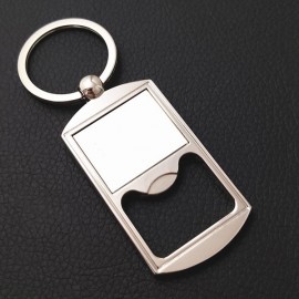 Square Eye Bottle Opener Keychain with Logo