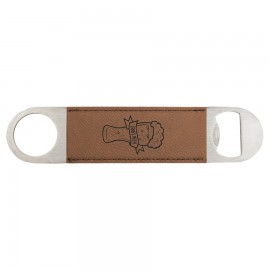 Personalized Leatherette Bottle Opener - BTTL05-07D