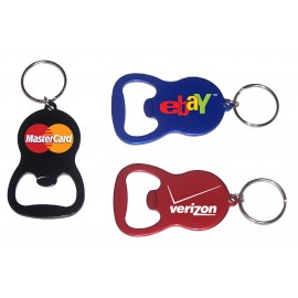 Personalized Round Bell Shape Plain Bottle Opener w/Key Ring  Personalized Round Bell Shape Plain Bottle Opener w/Key Ring