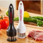 16 pins Stainless steel steak skewer with Logo